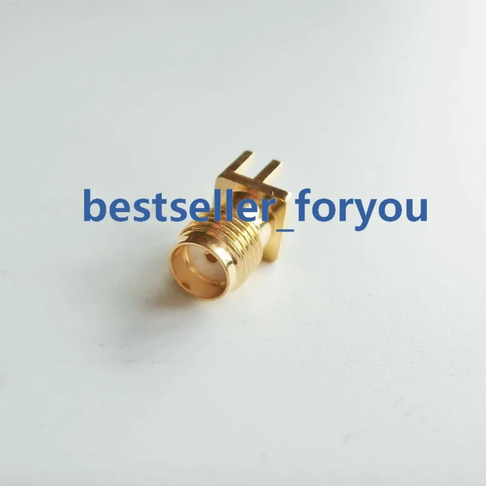 10X SMA Female Jack PCB Edge Mount Solder RF Adapter Connector