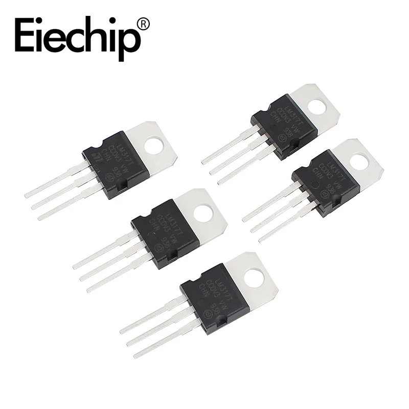 40pcs/set Voltage Regulators IC TO-220 L7805/7806/7809/7812/7815/7905/7909 LM317T  Mosfet Transistor  Assortment Kit