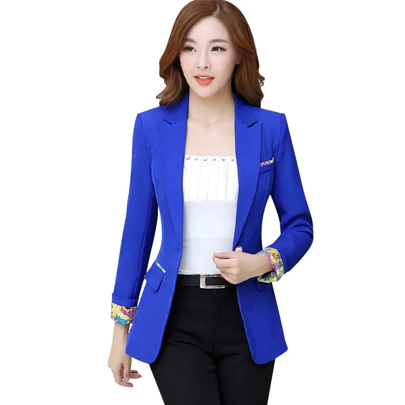 Black Women Blazer 2024 New Blazers Lady Office Work Suit Jackets Coat Long Sleeve Slim Vintage Female Blazer Femme Jackets P261