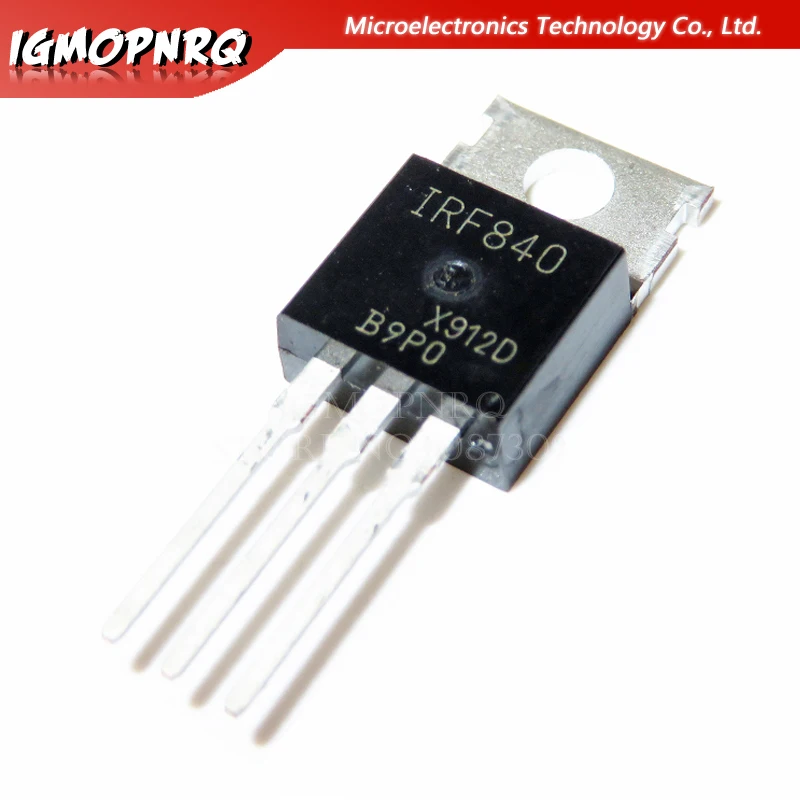 10pcs IRF840 IRF840PBF MOSFET N-Chan 500V 8.0 Amp TO-220 new original