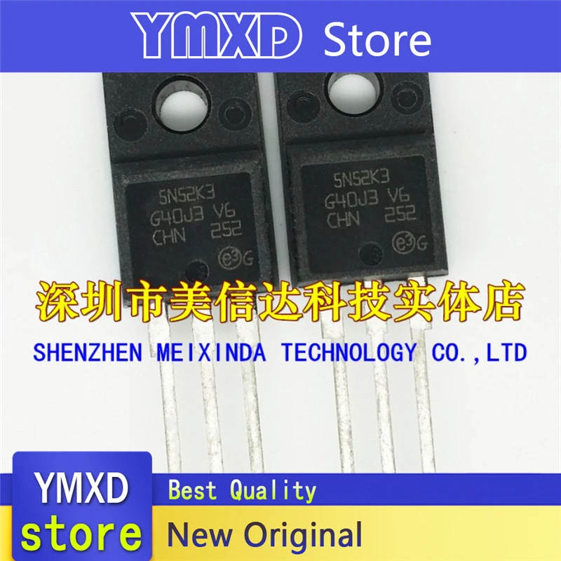 

10pcs/lot New Original 5N52k3 STF5N52K3 field-effect Tube TO-220F In Stock