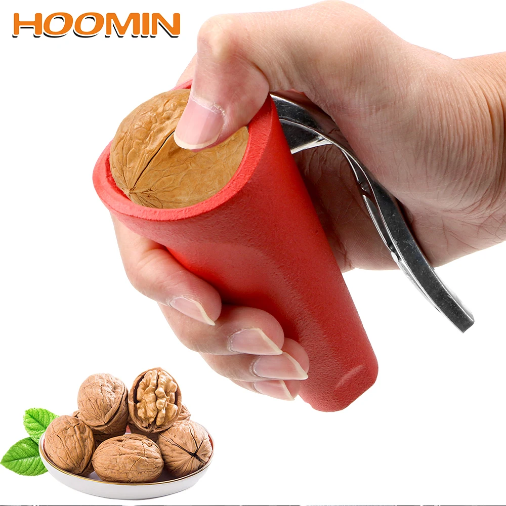 Almond Nut Pecan Nuts Nutcracker Zinc Alloy Nut Opener Sheller Kitchen Tool Hazelnut Walnut Pliers Sheller Quick Chestnut Gadget