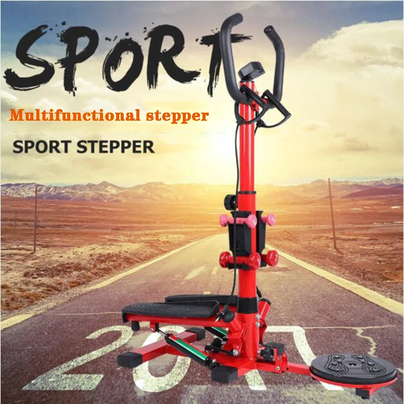 

Hydraulic Handrail Stepper Mute Handrail Slimming Stepper Mountaineering Pedal Machine Multifunctional Fitness Equipment