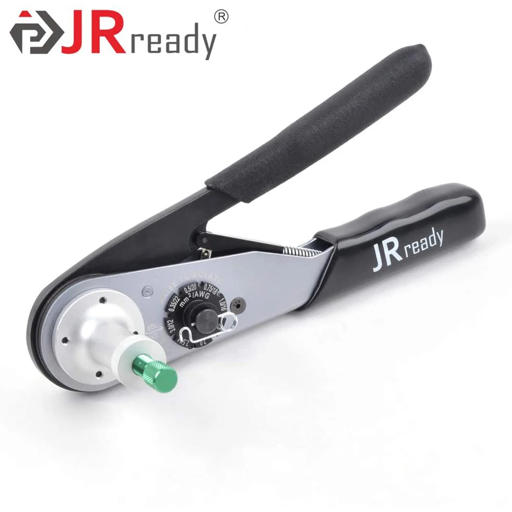 

JRready ACT-M202 Deutsch Crimping Device Crimp 12-22 AWG 5.6mm Hole 2.54mm Tooth Length Work With Deutsch DT DTM DTP Serie