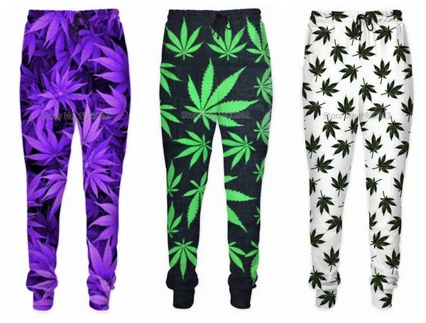 Weeds 3D FUNNY MenPants 3D Print Comfortable Funny Sweatpants Cool Style  Plus Size S-7XL streetwear men