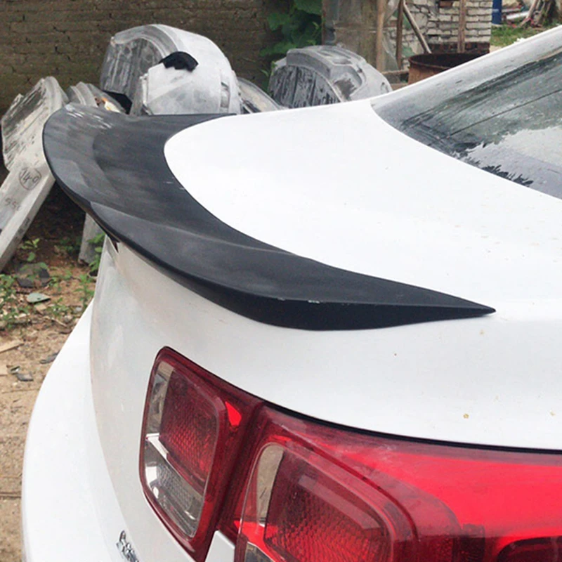 For Chevrolet Malibu Spoiler 2012 13 14 15 16 17 18 Year Glossy Carbon Fiber/FRP Rear Wing R Style Accessories Car Refitt