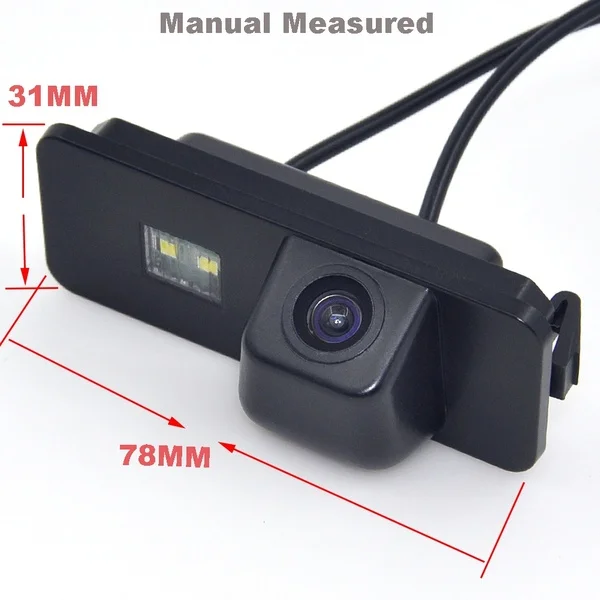 Dynamic Trajectory Tracks Rearview Camera For VW GOLF V 5 SCIROCCO EOS LUPO PASSAT CC POLO(2 cage) PHAETON BEETLE SEAT VARIANT