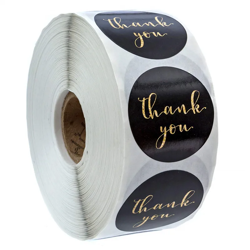 500pc Thank You for Your Order Stickers for Kids Gold Seal Label You've Got Great Taste Stationery Sticker Pretty Things Inside