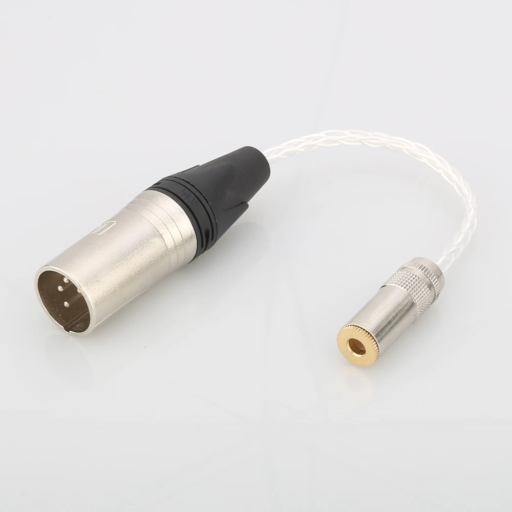 

Audiocrast 4Pin Balanced XLR Male to 4.4mm Balanced Female Audio Adapter Cable