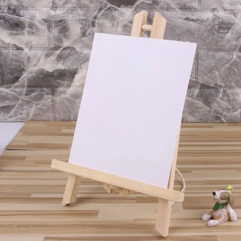 Artist Easel Collapsible Wooden Easel DesktopDisplay Stand Tripod Canvas Holder for Framed Photos Paintings Artworks .