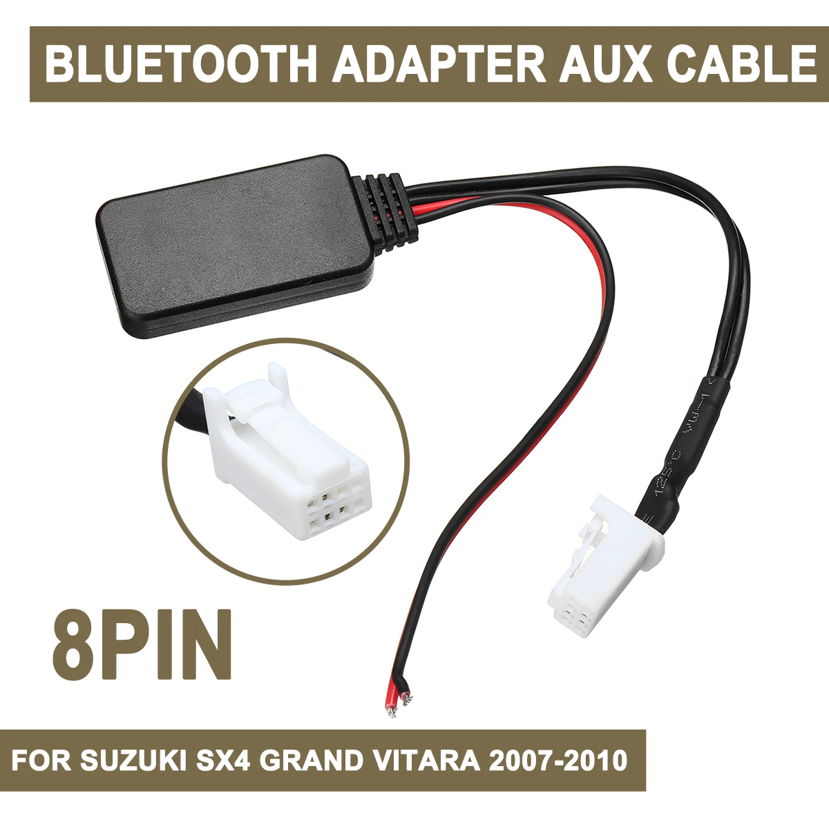 

For Suzuki SX4 for Grand for Vitara 2007-2010 Aux Cable Audio Receiver bluetooth 4.0 Wireless Music Stereo Adapter Home Car Kit