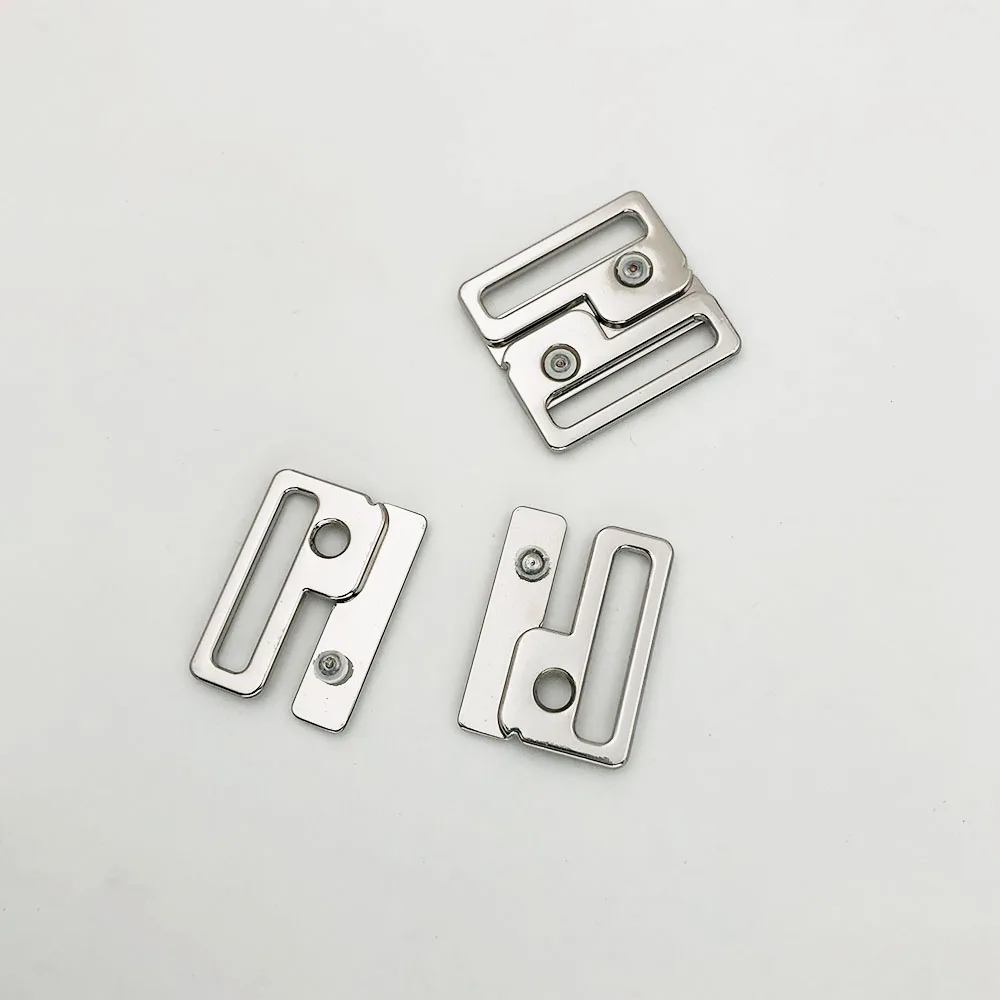 25mm Bra Clip Clickers Metal Front Closure Back Hook Replacement Accessory Bramaking Supplies Alloy Accessories Buckles