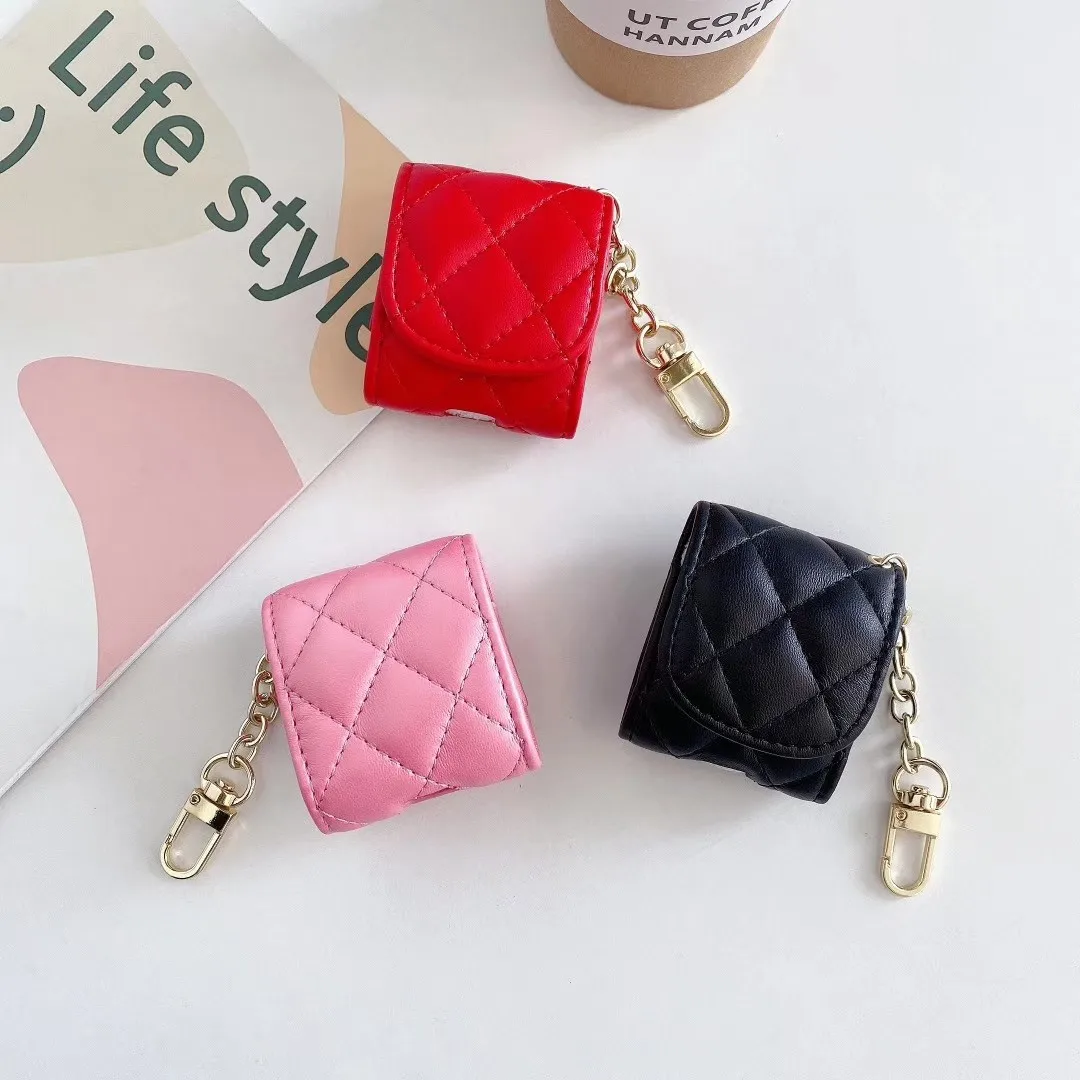 Милый кожаный чехол для девочек для Airpods 2, мягкий полноразмерный чехол для Airpods pro 2 (2022), кожаный чехол