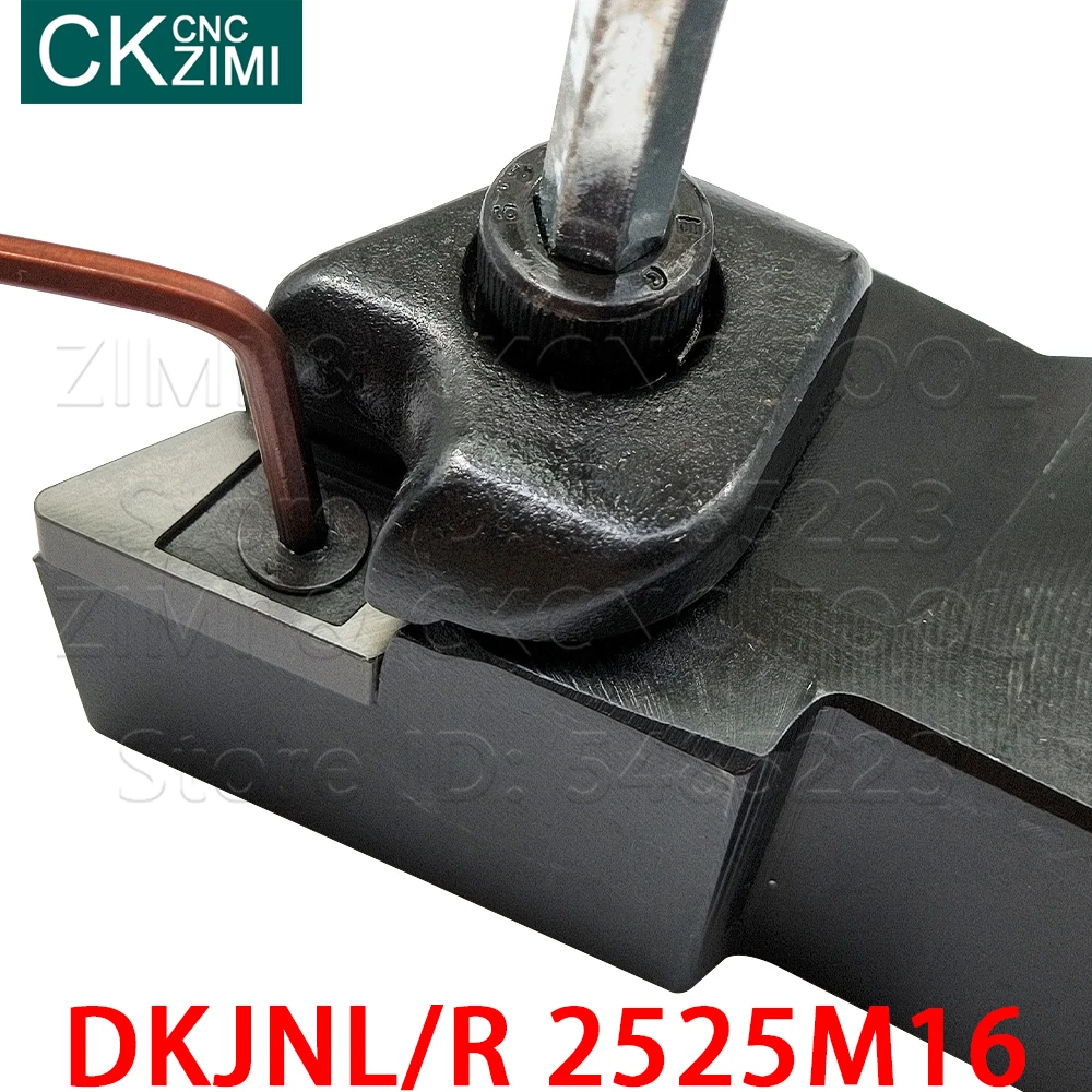 1Pcs Dkjnr 2525M16 Dkjnl 2525M16 Draaigereedschappen Externe Draaiwerktuigen Houder Cnc Metaal Draaibank Gereedschap Voor Knux 1604 Carbide inserts