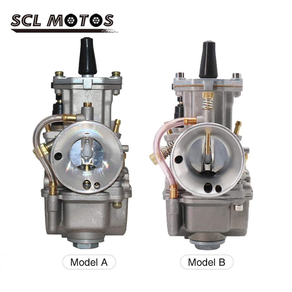 SCL MOTOS New Motorcycle 28 30 32 34mm PWK Carburetor Carb Power Jet For Motorbike Dirt Bike 4T 110cc 125cc 250cc Carburador