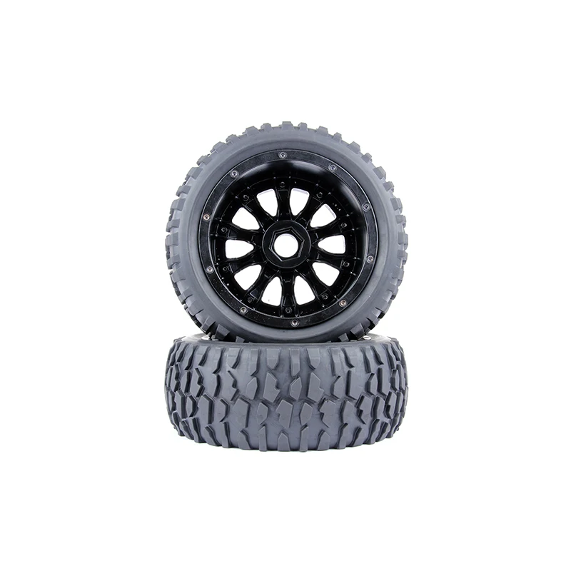 Pneumatici per ruote Gravel & Off-road con Kit mozzo ruote per 1/5 Losi 5ive-t Km-x2 Rofun Rovan LT Truck Rc Car Toys Parts