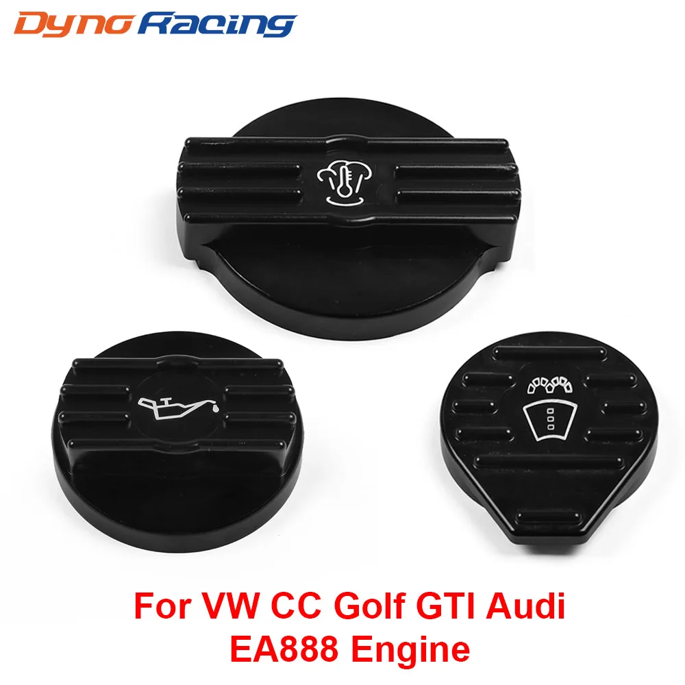 Tank Cap / Bottle Cap / Oil Cap for VW CC Golf GTI Audi Seat Skoda 2.0T Scirocco EA888 Engine Aluminium Protect Cap Cover