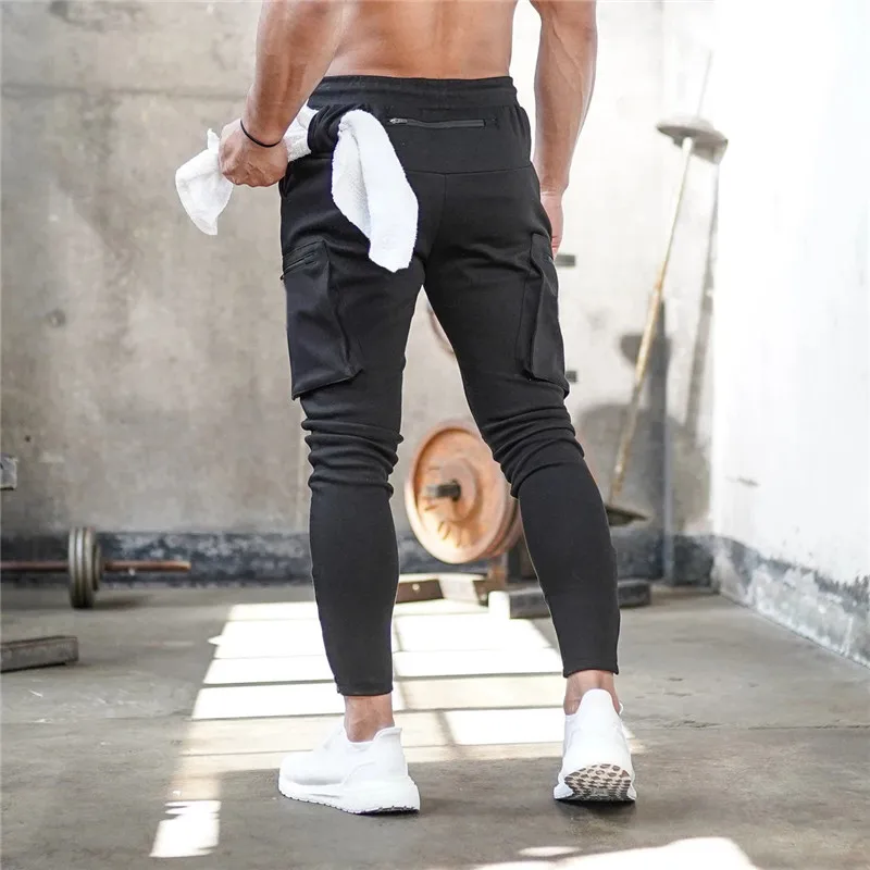 2024 NEW Men pants Sweatpants Man Gyms Workout Fitness Sports Trousers Male Running Skinny Track Pants Training Jogger Pants men