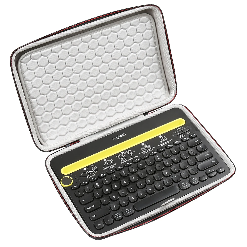 Hard Travel storage Case for Logitech K480 Multi Device Bluetooth Keyboard