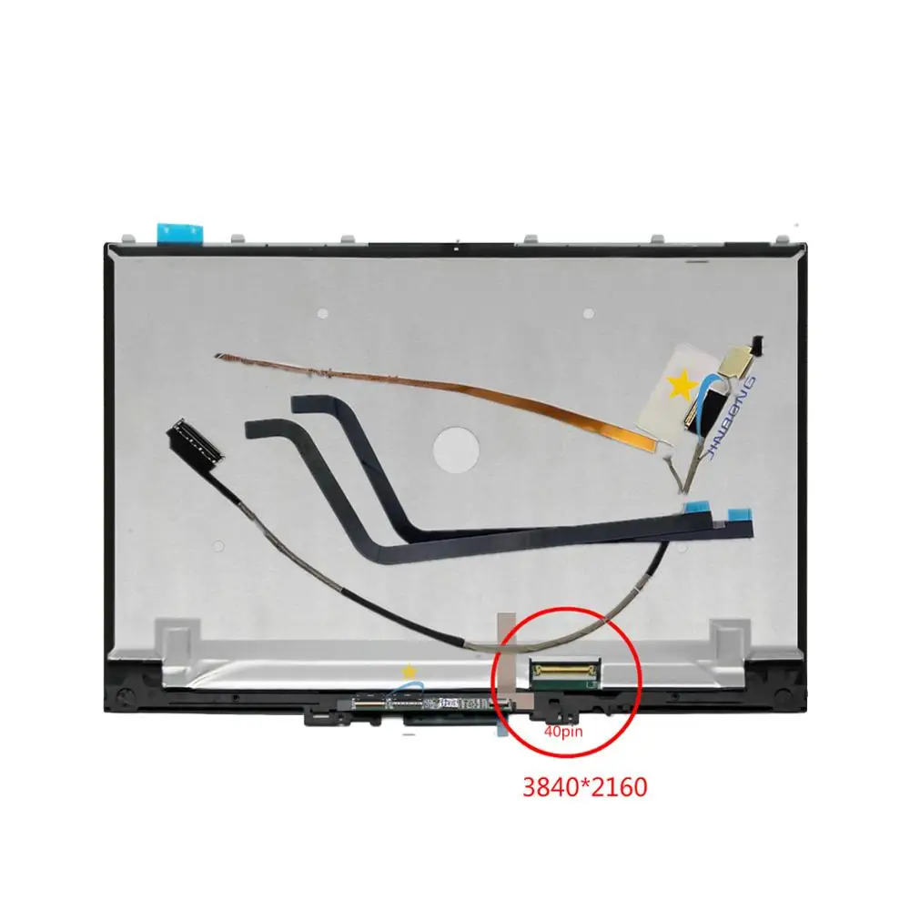 5D10N24291 Original New Full LEN  Yoga 720-13IKB (80X6CTO1WW) 13.3‘’ UHD LCD  LED Touch Screen Digitizer Assembly Bezel