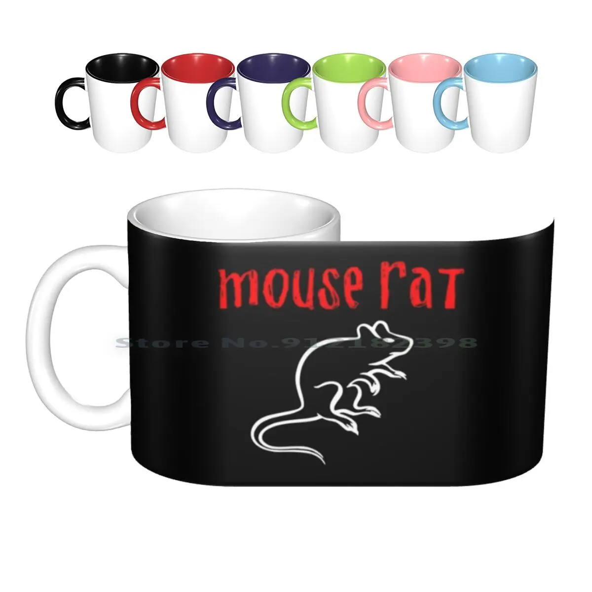 Mouse Rat Ceramic Mugs Coffee Cups Milk Tea Mug Parks And Recreation Parks And Recreation Mouse Rat Ron Swanson Leslie Knope