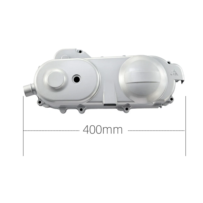 400mm Motorcycle Engine Aluminum Side Cover Belt Cover For GY6 50cc 60cc 80cc 137qma 139qmb 1p37qma 1p39qmb Scooter Moped ATV