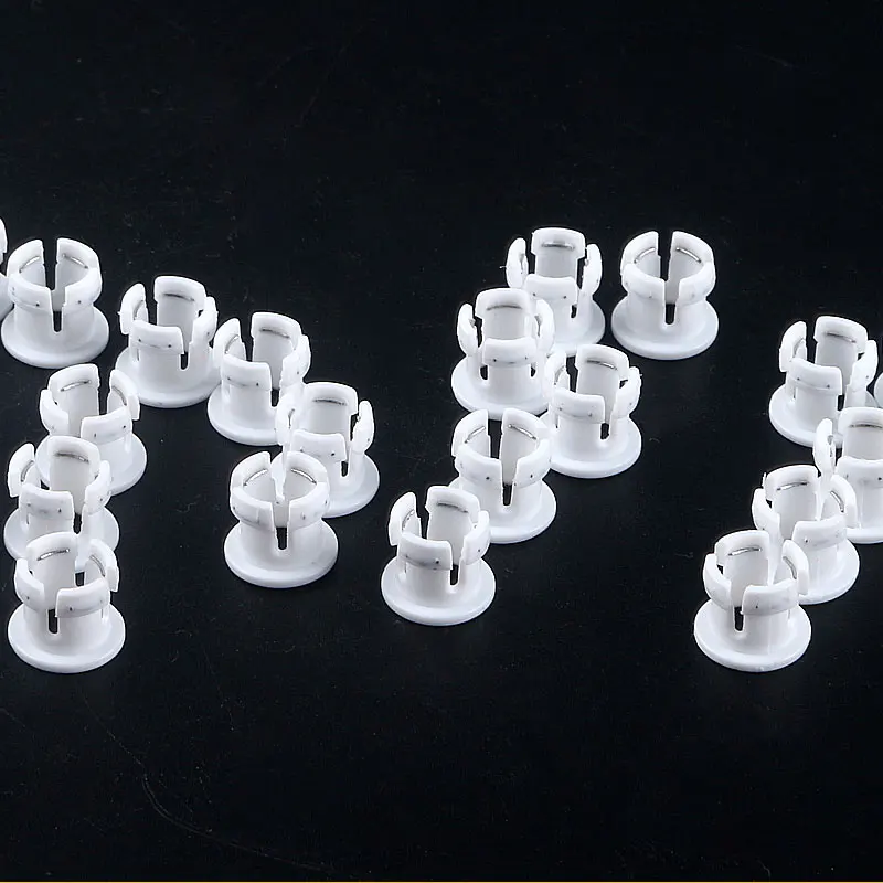 1/4 ''Trắng Trong Móng Vuốt Giữ Lại Vòng Cho Bình Lọc Nước Hệ Thống Thẩm Thấu Ngược Ống PE Đầu Nối Nhanh Phụ Kiện Bên Trong Thép