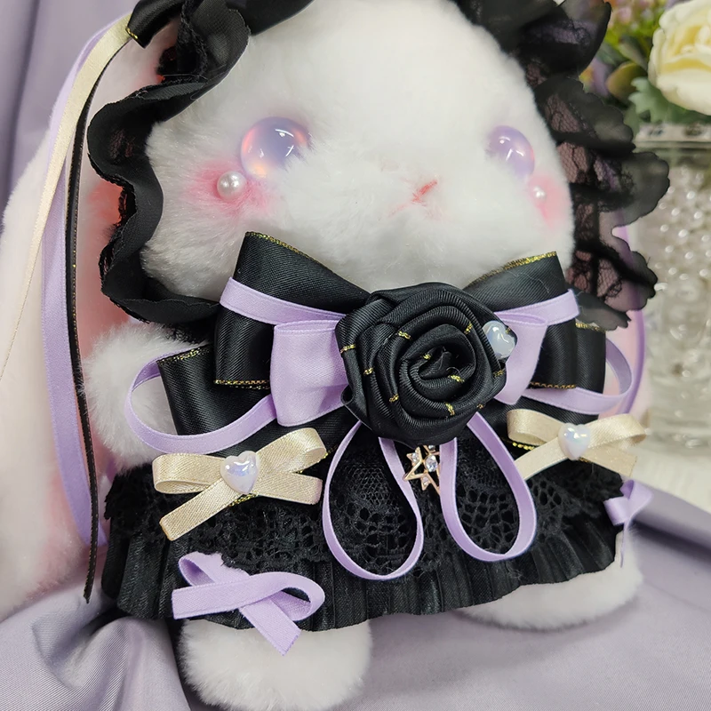 Sweet cool Lolita aslant pack lovely rabbit bag dark gothic Lolita lovely rabbit bag