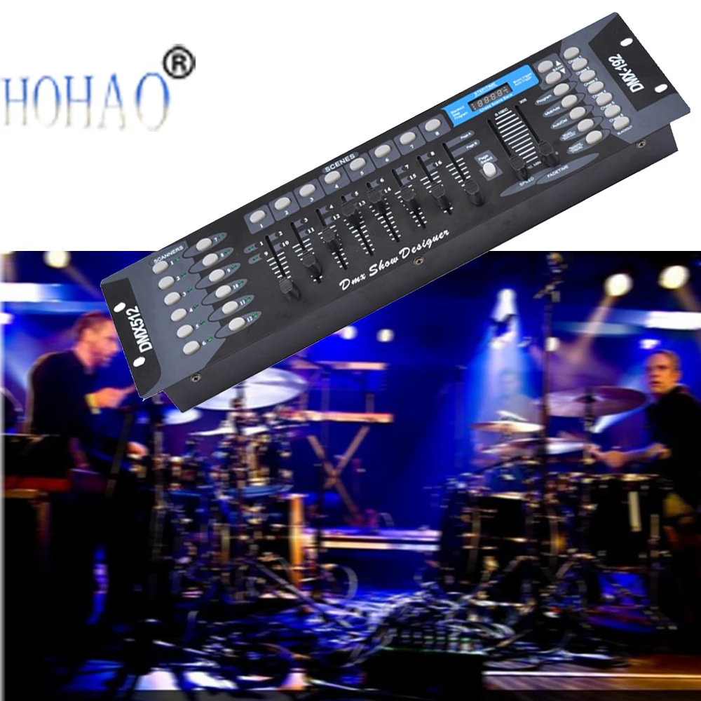 

Wholesales 192 DJ Lighting Controller Stage Par Can DMX512 Led Disco Light Control 2 Years Warranty Wholesales RGB Controller