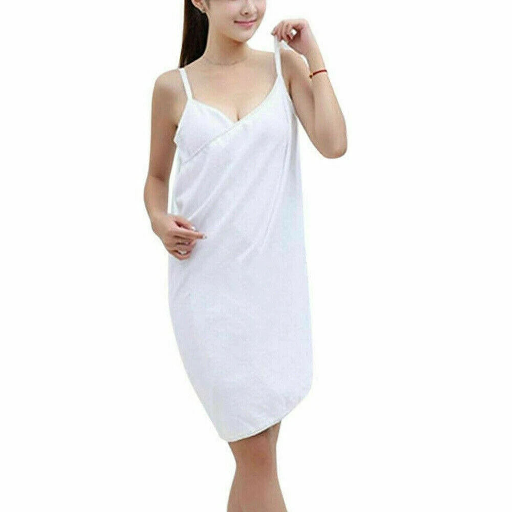 Swimming Towels Women Quick Dry Bath Towel Absorbent Soft Bath Wearable Sleep Wear Dress