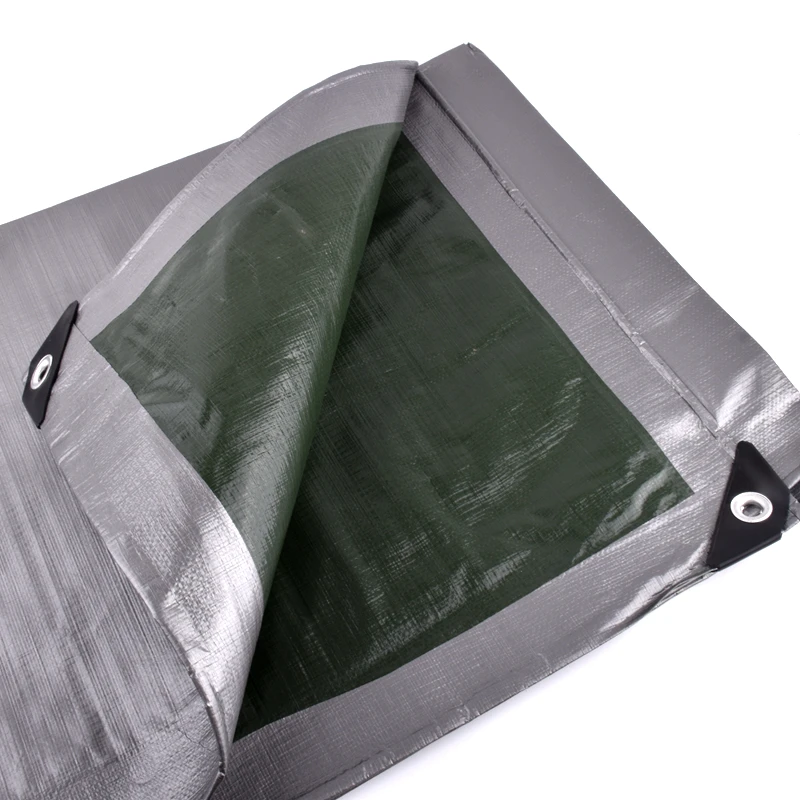 0.32mm PE Tarpaulin Rainproof Cloth Outdoor Awning Garden Plant Shed Truck Canopys Waterproof Shading Sail Pet Dog House Cover