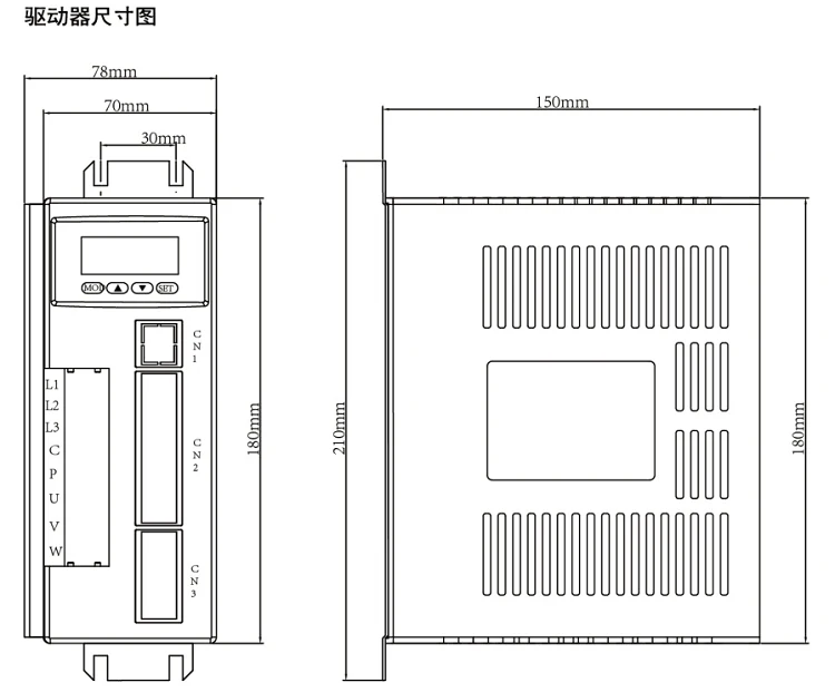 130ST-M15015 220V 2.3KW AC Servo motor 2300W 1500RPM 15N.M. Single-Phase ac drive permanent magnet Matched Driver AASD-30A