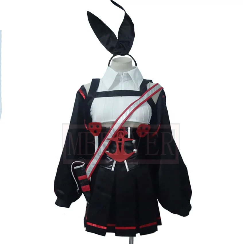 Azur Lane KMS Prinz Heinrich Cosplay Costume Halloween Christmas Party Uniform Custom Made Any Size