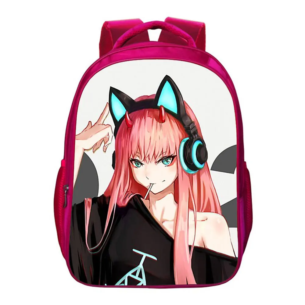 Darling In The FranXX Anime Backpack kids gifts Teens School Bags Bookbag Cartoon Travel Casual Mochilas16 inch 2021 NEW