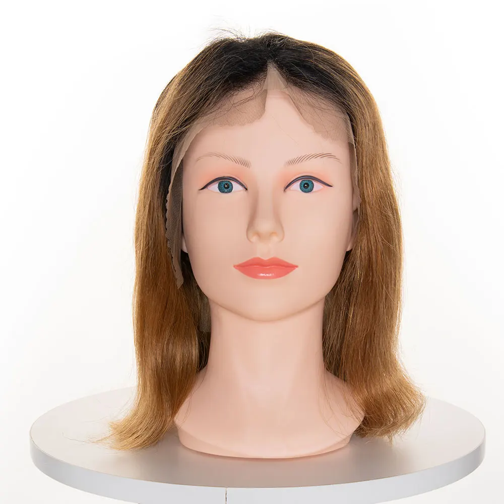 Soft PVC Bald Wig Making Mannequin Training Head Wig Stand Manican Head For Wig Making Training Practice Hat Earphone Display