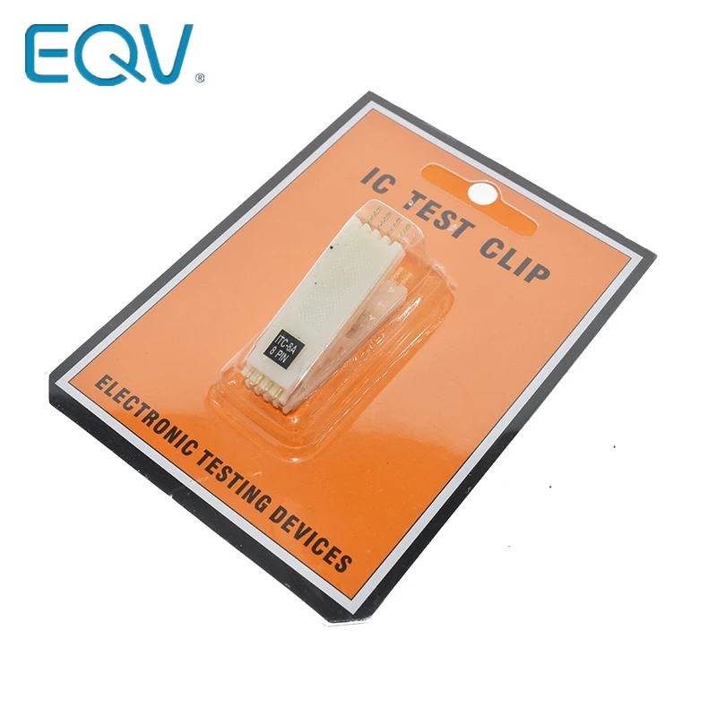 EQV Programmer Testing Clip SOP8 SOP16 SOP SOIC 8 16 SOIC8 SOIC16 DIP8 DIP 8 Pin IC Test Clamp