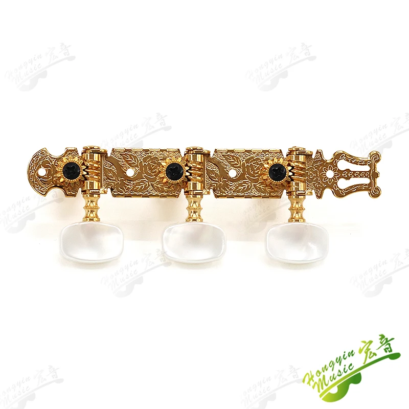 1SET Golden Classic Guitar String Tuning Pegs Machine Heads Tuners Keys PartsDJ204GK-P1W