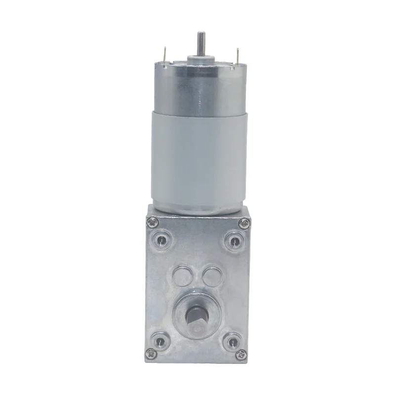 1pcs DC12V 24V A5840-555 Permanent Magnet Turbo Worm Gear Motor with Full Metal Gearbox
