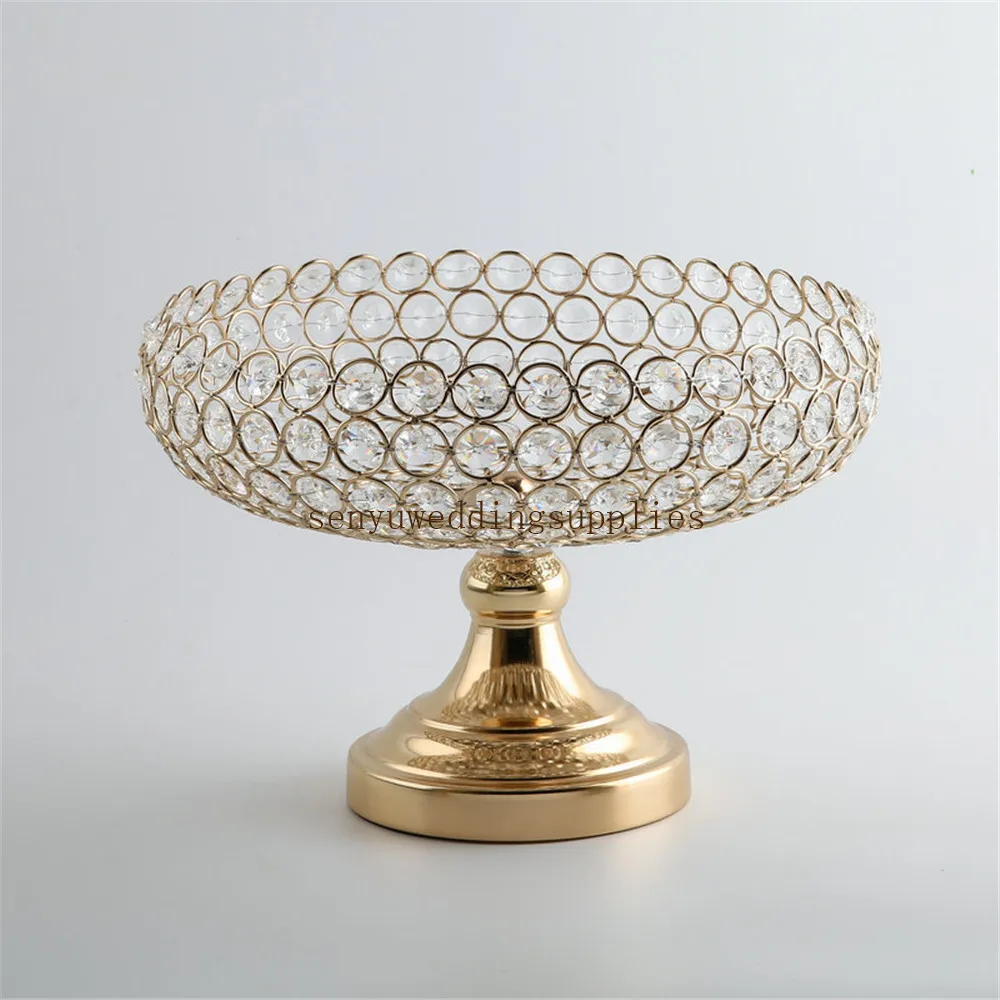 10pcs Crystal Candle Holders  Crystal Flower Stand Wedding Centerpieces  sen01292