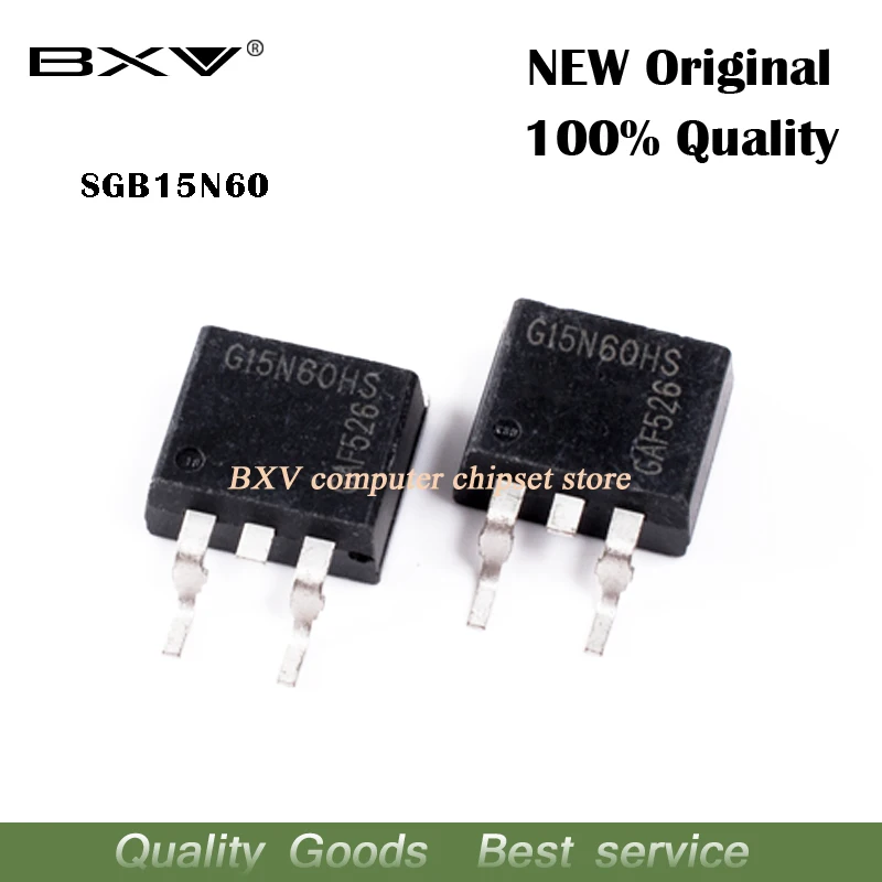 10Pcs SGB15N60HS TO-263 SGB15N60 G15N60HS IGBT New original free shipping