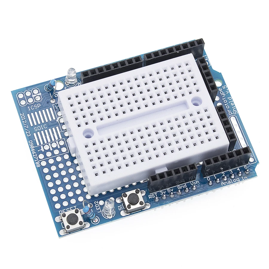 Smart Electronics UNO Proto Shield prototype expansion board with SYB-170 mini breadboard based For UNO ProtoShield DIY