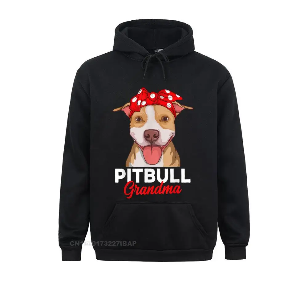 

Pitbull Grandma Pittie Dog Mom Funny Women Hoodies For Women Japan Style Sweatshirts Moto Biker High Quality Clothes Long Sleeve