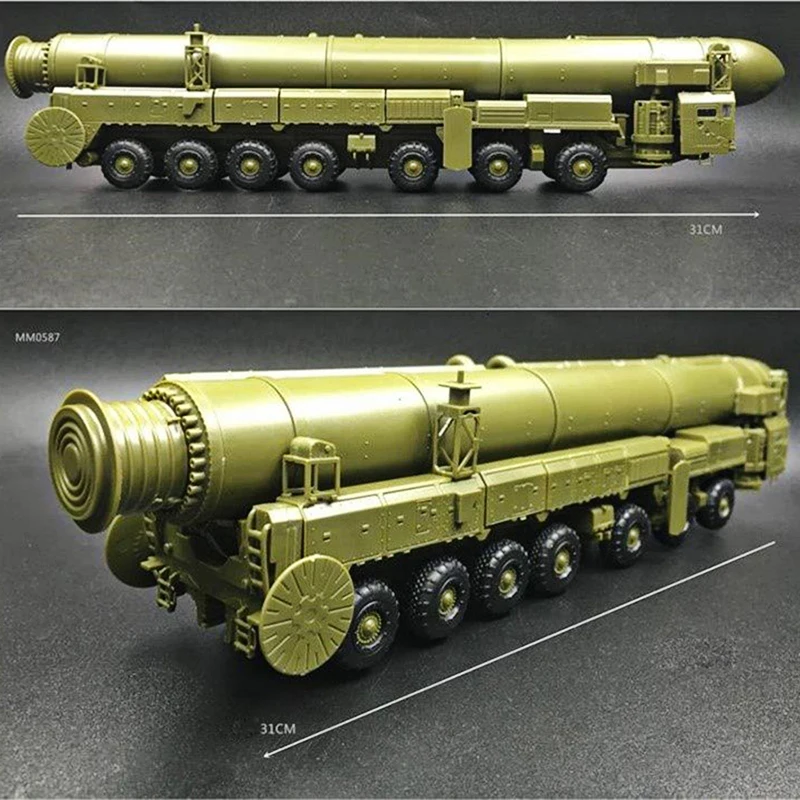 1:72 Russia Army RT-2PM2 S-300 MRAP BM-30 Missile System Radar Vehicle Plastic Assembled Truck Puzzle Military Model Toy Gift