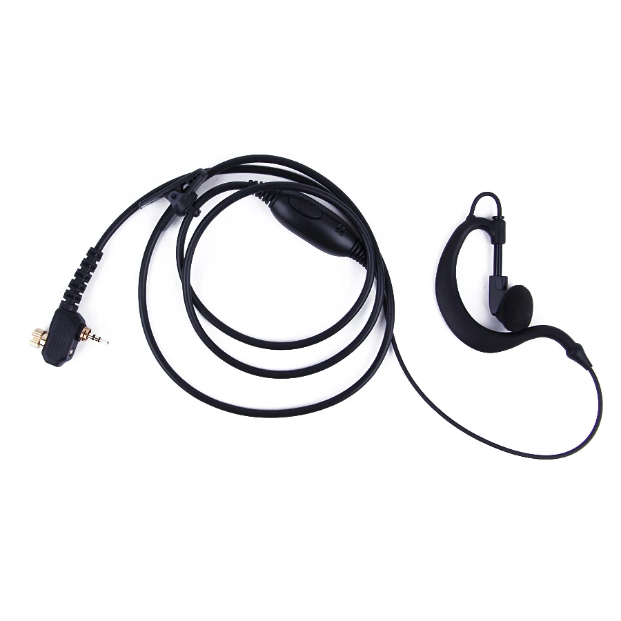 for Motorola MTP850 1 Pin Covert Curl Wire Headset Earpiece Mic PTT Two Way Portable Radio MTH600 MTH650 MTH800 MTH850 MTS850