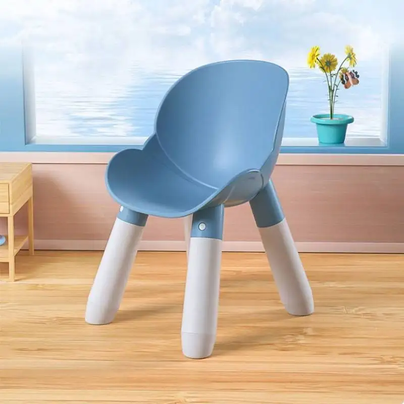 кухонный Child Chair Furniture детский стул Silla De Comer Para Bebe Back Kindergarten Seat Bench Student Plastic Chairs Home