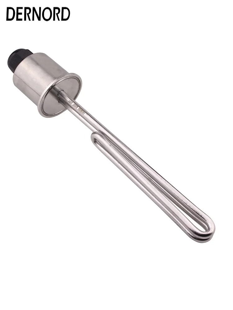 DERNORD 2 "ثلاثي المشبك سخان مياه 240 فولت سخان أنبوبي كهربائي عنصر التدفئة Foldback 2.5KW/3.5KW/4.5KW/5.5KW SUS304