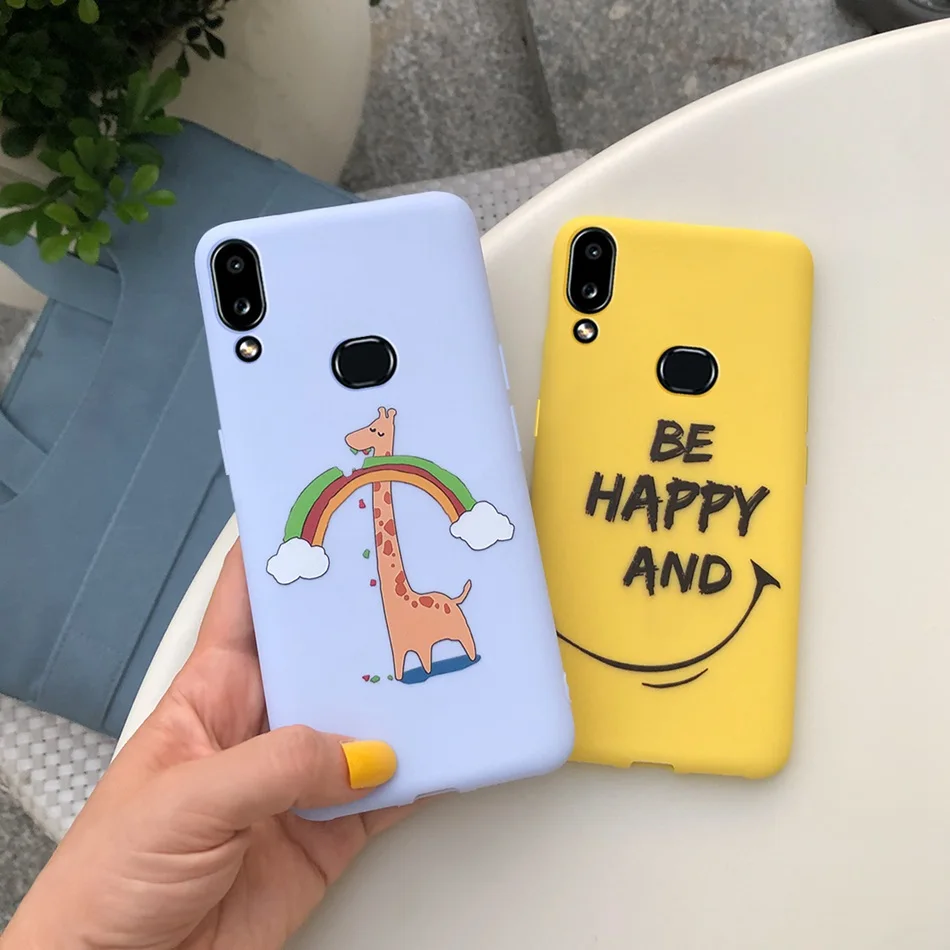 サムスンギャラクシーa10sa107 a107f 2019 a10s SM-A107F用の漫画パターンのソフトシリコンケース