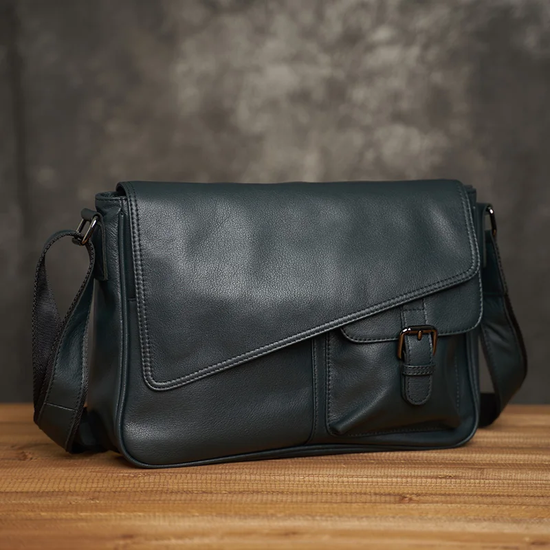 Casual Männer Umhängetasche Aus Echtem Leder Mode Schulter Tasche Hohe Qualität Leder Original Messenger Für 10,5 Zoll iPad NUPUGOO – Detail 20