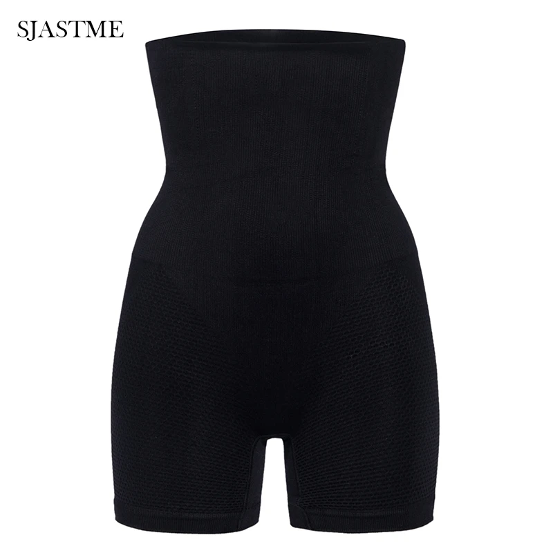 

SJASTME Hi-Waist Seamless Thigh Slimmer, Tummy Control Slimming Shapewear Boyshort For Women Waist Trainer Body Shaper Pants