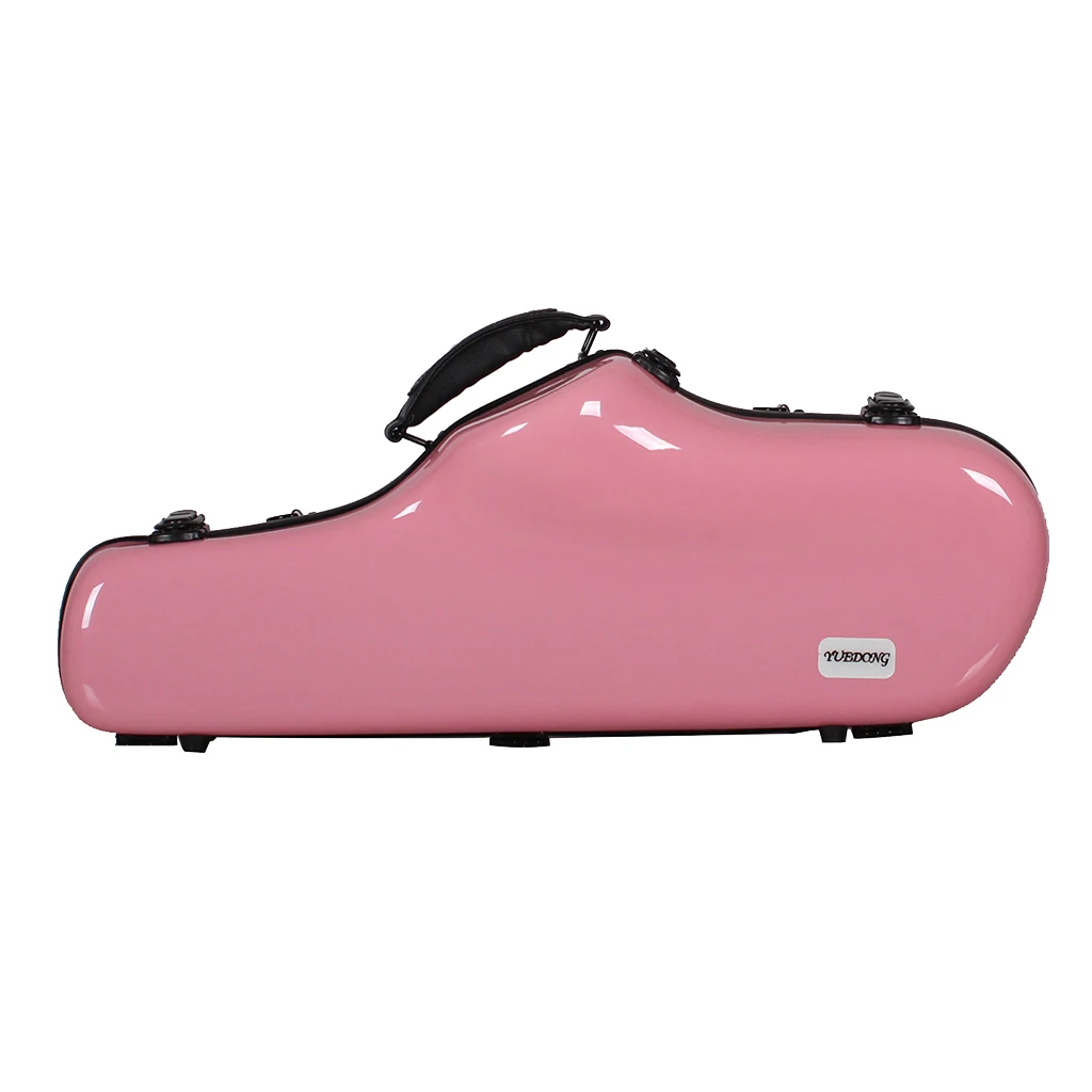 Saxophone Bag Hard Case Board Zipper with Adjustable Strap For Alto Saxophone Tenor Saxophone Case Fiberglass Hardshell Saxopho
